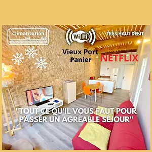  Appartamento Vieux Port Proximite Panier Clim Cachet